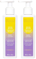 Pacifica Beauty | Neon Moon Body and Hand Lotion | Lightweight, Hydrating |Nourishing Shea Butter + Sunflower Oil | Non-Greasy | Moisturizer for Dry Skin | Vegan + Cruelty Free (Pack of 2)