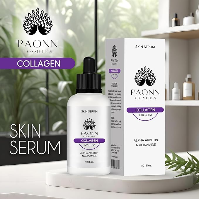 Collagen Serum for Face, Firming & Hydrating Facial Serum, Lifting and Reducing Wrinkles Effect, Smoothing Fine Lines, Youthful Radiance Boost