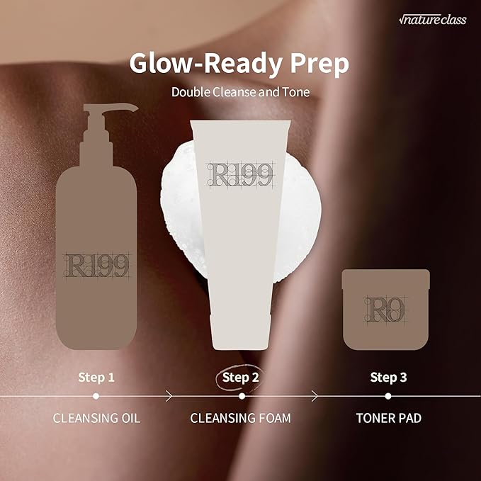 R199 Rice Enzyme Cleansing Foam – Deep Cleanser for Sensitive Skin, Blackhead & Pore Care, Double Cleansing, Aloe & Hyaluronic Acid, Korean Skin Care, Fragrance Free, 5.07 fl oz