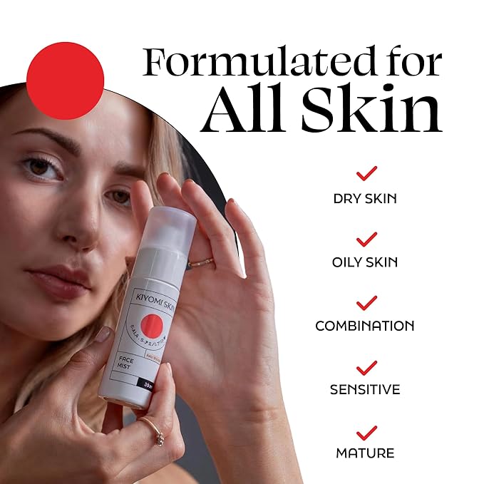 Travel Face Mist Spray - Portable Facial Moisturizer with 5-ALA, Hyaluronic Acid, Green Tea, Lavender - TSA-Friendly Hydrating Mist for On-the-Go Refreshment - Made in Germany - 1 Fl Oz