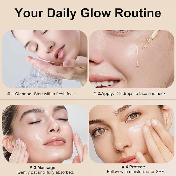 Vitamin C Facial Serum with Retinol, Snail Mucin, Collagen & Hyaluronic Acid - Age-Defying & Balancing Essence - Hydrating, Firming & Enhancing Formula - Skin Care for All Skin Types -2 fl.oz