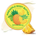Pineapple Body Butter, Natural Body Care for Men Women Smell Good, Pineapple Scented Natural Body Butter, Body Moisturizer for Dry Skin 6.8 floz