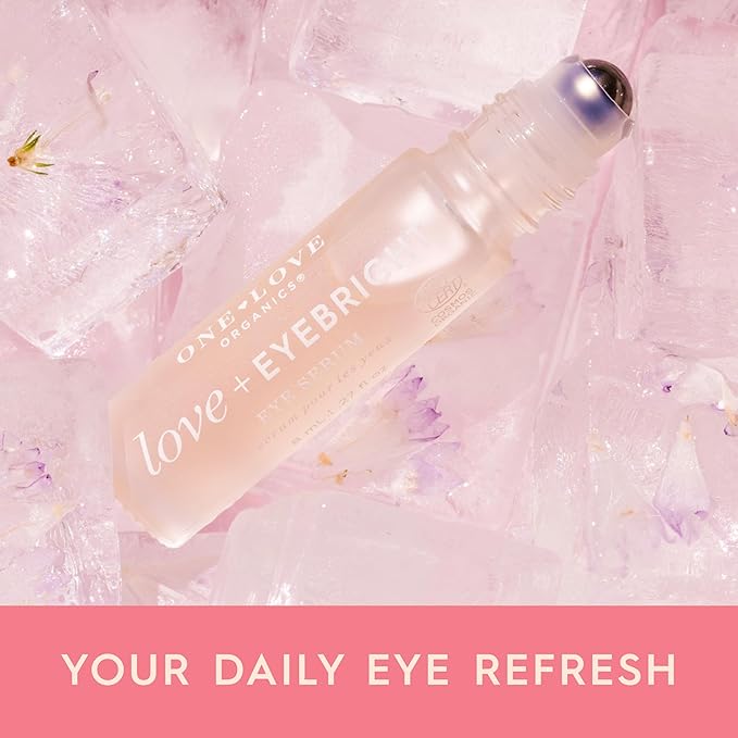 Love + Eyebright Eye Serum – Lightweight, Antioxidant-Rich Hydration for Tired Eyes, Certified Organic & Cruelty Free 8 ml