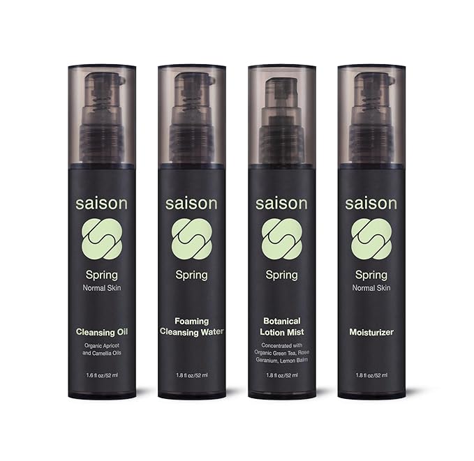 Saison® Spring Foaming Cleansing Water | Organic, Natural, Vegan & Cruelty Free Beauty | Good for Normal Skin