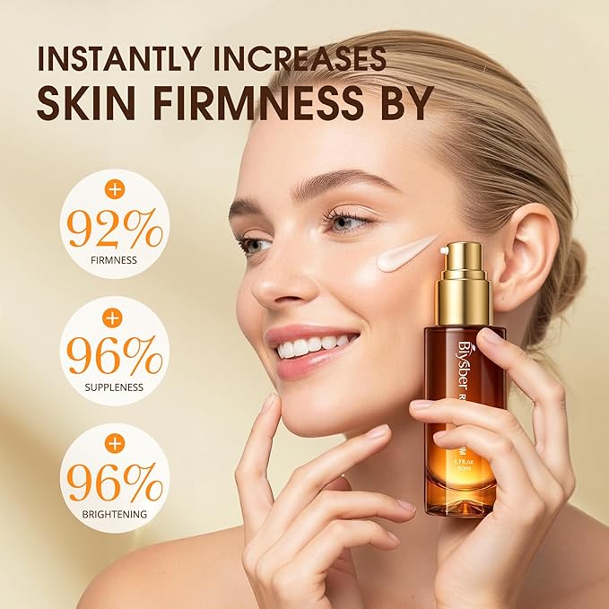 Retinol Collagen Serum for Face: Anti Aging &Anti Wrinkle Repair Peptide Serum with Hyaluronic Acid to Boost Hydration- Day/Night Facial Firming Neck Skin Care for Women