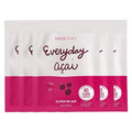 FACETORY K Beauty Face Mask Skin Care - Everyday ACAI Rejuvenating Sheet Mask | Plant-Based with Acai Infusion (5 Pack)