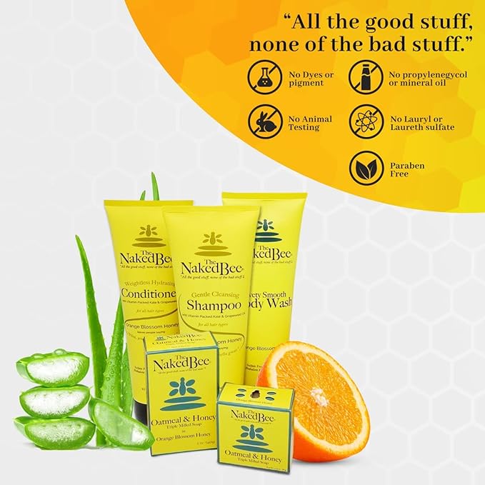 The Naked Bee Nourishing Body Lotion for All Skin Types (8 oz) Moisture Replenishing Lotion for Dry Skin with Nag Champa Sandalwood & Indian Massala