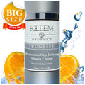 Kleem Anti-Aging Vitamin C Serum for Face - Brightening Serum for Dark Spots, Age Spots, Wrinkles & Sun Damage - Face Serum with Hyaluronic Acid, Vitamin E & Aloe Vera - Dermatologist Tested, 1.7oz