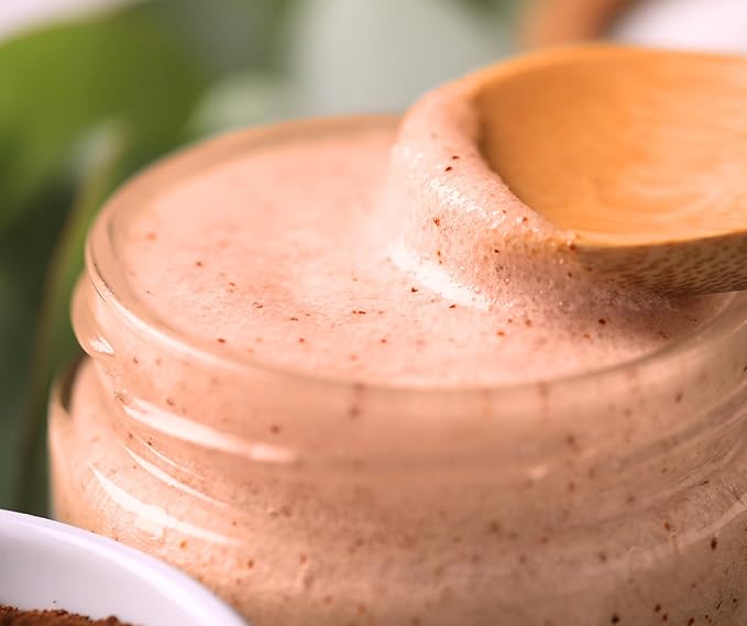 Shea Sugar Body Scub, Vitamin C Scent (21.5 oz) Exfoliating, Deeply Hydrate, Long lasting Moisturizer, Nourishing Skin