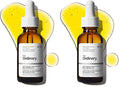 The Ordinary 100% Organic Cold-Pressed Rose Hip Seed Oil,Addresses Signs-of Aging by Improving the Appearance of Uneven Skin Tone,Supporting Skin Elasticity,1 Fl Oz,(Pack of 2)