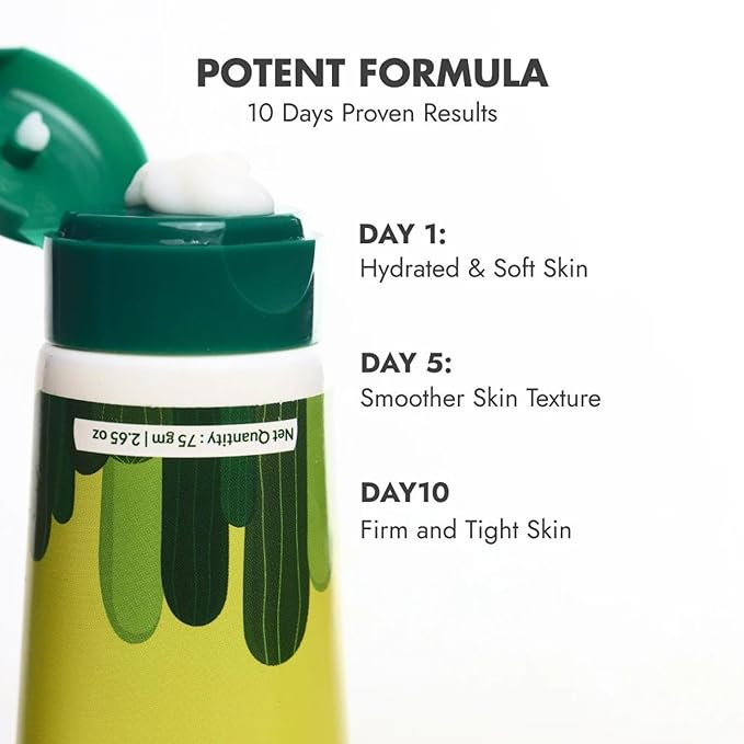 Evermore Natural Cactus Gel - Skin Soothing, Firming, Nourishing | All Skin Types | Unisex | Anti-Aging | Vegan - 100ml
