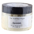 TSA Handmade Whipped Mango Lavender Body Butter Cream, Luxury Body Lotion for Dry Skin, Daily Moisturizing Shea Butter, Sunflower Oil, Mothers, Fathers, Women, Men, Teens, 3.5 oz Jar