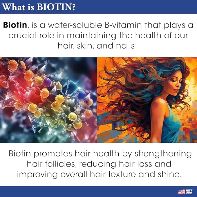 Difeel 99% Natural Premium Hair Oil - Biotin Oil Volumizing and Thickening 8 ounce