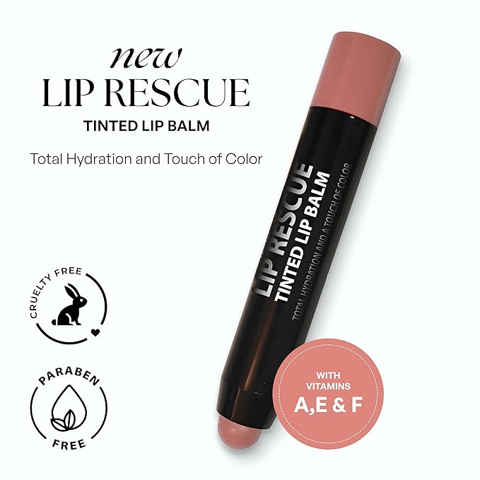 Sorme' Treatment Cosmetics Lip Rescue Tinted Lip Balm, Juicy, 0.112 Fl Oz