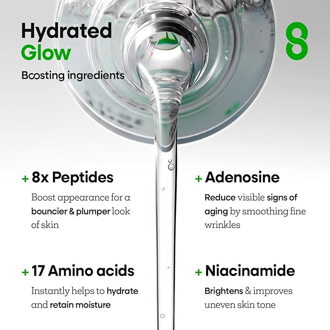 Nature Republic The First Peptide Boosting Serum – Niacinamide, Adenosine, Hydrating & Firming Facial Serum, for Fine Lines & Pores, Korean Skincare, 150ml / 5.07 fl oz