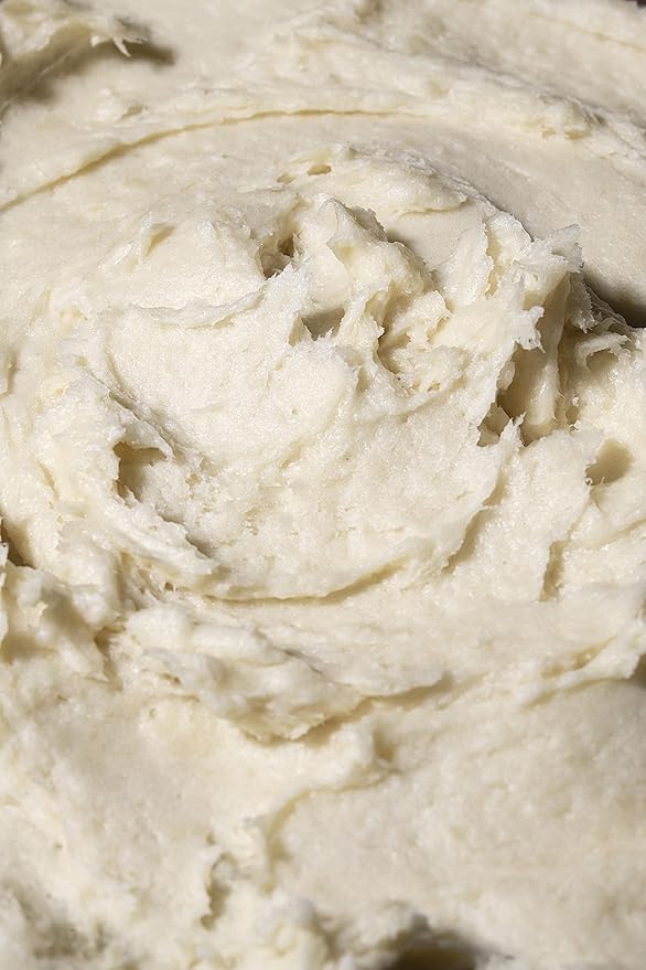 Shea Radiance P.U.R.E. Whipped Shea Butter with Colloidal Oatmeal - Whipped Body Butter Blended with Skin Soothing Oatmeal & Moisturizing Rice Bran Oil | Unscented (5 oz)