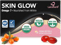 Laicuherb Skin Glow Sea Buckthorn Oil Capsules Support Face, Hair & Nails with Omega 3 6 9 & 7, Co2 Extracted, Himalayan Sea Buckthorn Berry Omega 3 Supplement Support Skin Hydration & Elasticity