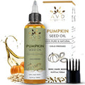 AVD ORGANICS Pumpkin Seed Oil 120ml – 100% Pure Cold-Pressed Pumpkin Oil For Hair, Beard, Face, Skin & Scalp | Moisturising & Conditioning - 4.05 fl oz