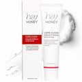 Hey Honey Skincare Propolis and Dead Sea Salt Microdermabrasion Facial Scrub For Sensitive Skin | Non-Abrasive Exfoliating Aimed Brighten Acne Scars, Remove Blackheads & Dead Skin Cells | 2.2 oz