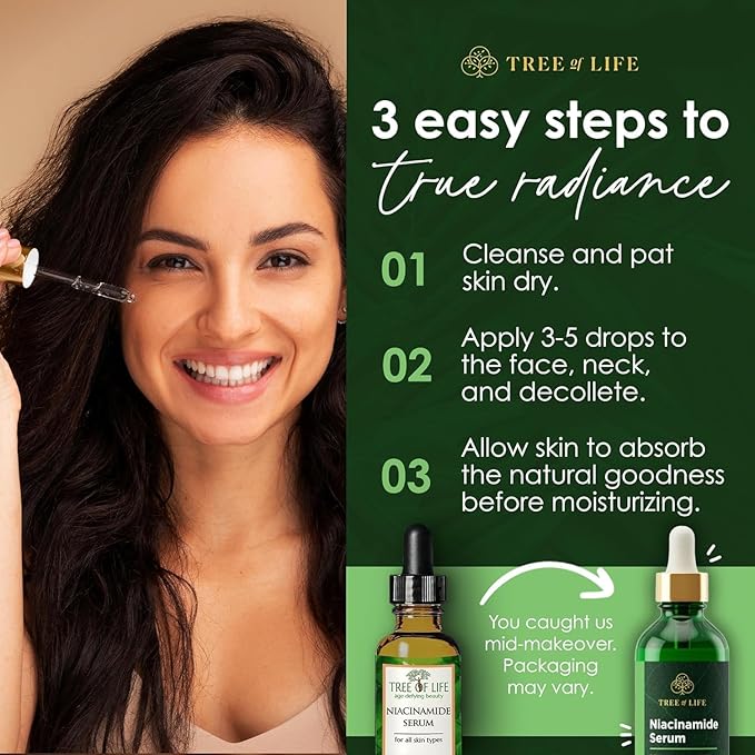 Tree of Life Niacinamide Serum, 2 Fl Oz (Pack of 4)