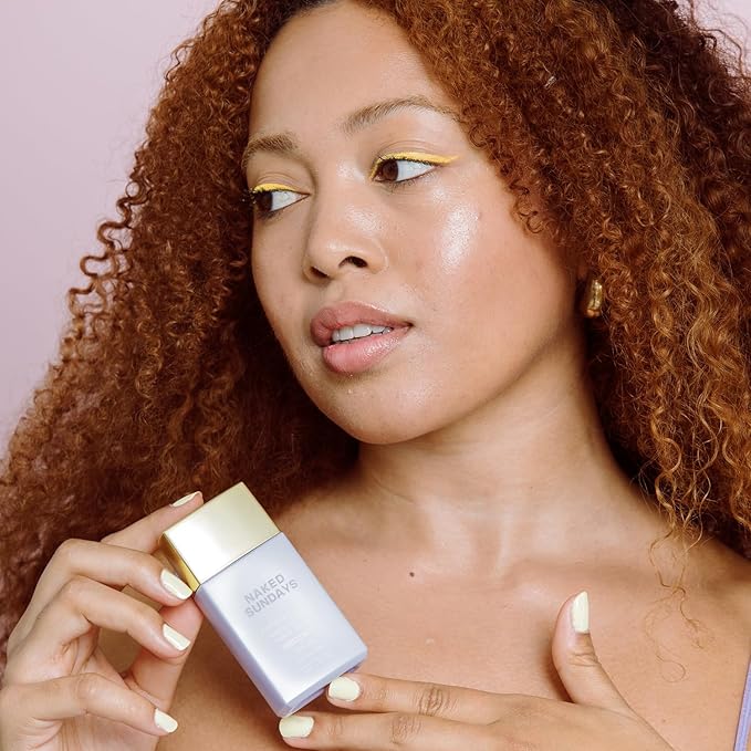 Naked Sundays CabanaGlow Illuminating Tinted Sunscreen Serum Drops SPF 50 - Hydrating, Brightening, Zinc Oxide Daily Face Sunscreen with Skin-Perfecting Pigments