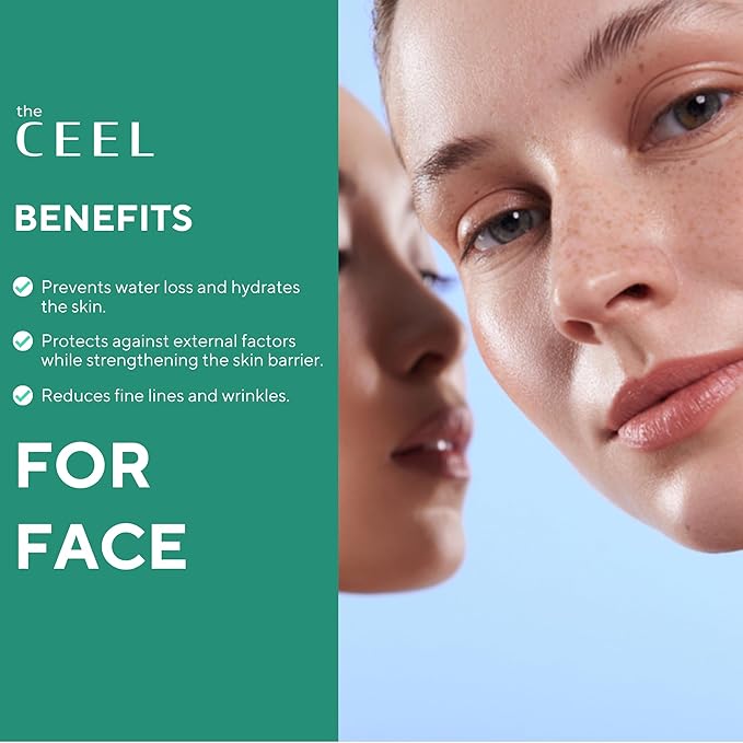 The Ceel Hyaluronic Acid Serum For Face | Hydrating Serum with Hyaluronic Acid and Vitamin B5| Moisture, Plumps and Smooths for Youthful Glow |Non Greasy, Paraben Free Formula| 1.00 fl.oz (30 ml)