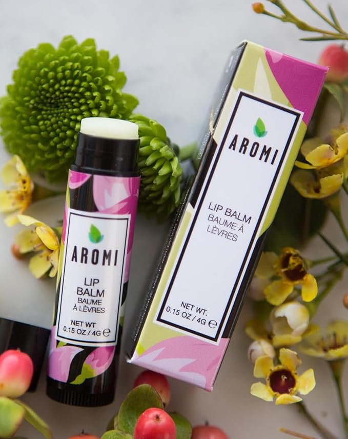 Aromi Lip Balm | Moisturizer, Natural, Vegan + Cruelty-free, Handmade, Salve for Dry Lips, Small Batch, Gluten, Paraben, + Phthalate Free