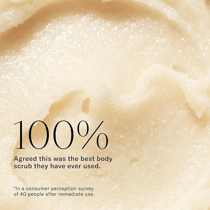 Josie Maran Argan Sugar Balm Body Scrub - Exfoliating Sugar Scrub with 100% Pure Argan Oil & Coconut Oil - Softens, Smoothes & Hydrates Dry Skin - Vegan + Cruelty Free - Baked Lemon Bliss (10 oz)
