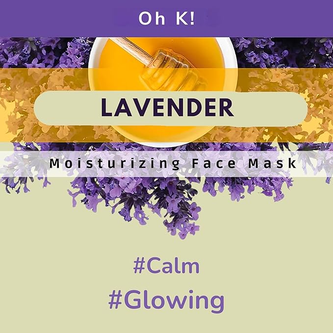 Sheet Mask - Lavender by Oh K! for Unisex - 1 Pc Mask