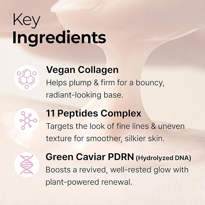 Triple Lift Radiance Serum 50 ml Vegan Collagen 11 Peptides Vegan PDRN 1ea