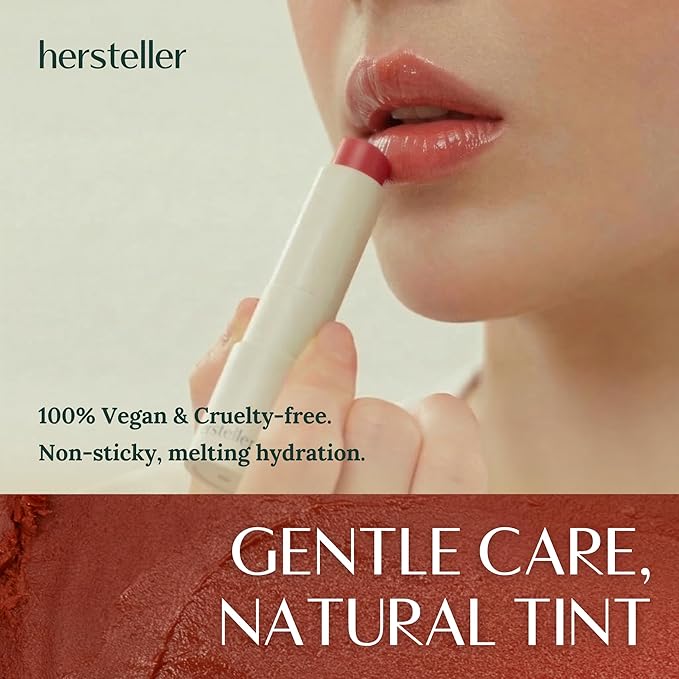 hersteller Nearby Recharging Lip Balm Vegan Butter Complex Intensive Moisturizing Treatment for Dry Lips and Cheek Natural Healthy (Rosy)