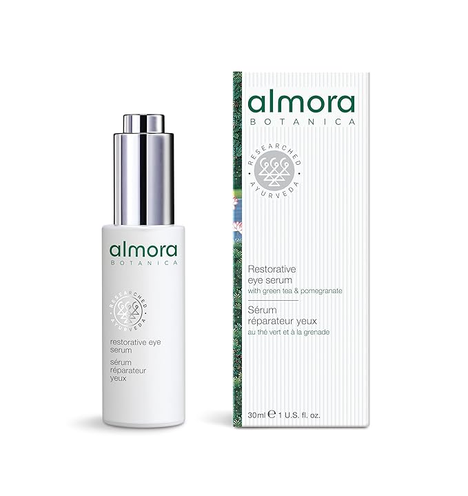 Restorative Eye Serum, 30mL | Brightening & Firming Eye Treatment | Reduces Dark Circles, Puffiness & Fine Lines | Nutrient-Rich, Collagen-Activating Formula | Clean, Vegan Skincare