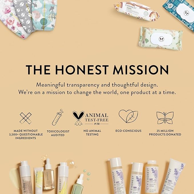 The Honest Company Hydrating Face and Body Lotion,Fast Absorbing,Naturally Derived Hypoallergenic,Citrus Vanilla Refresh,8.5 fl oz,(Pack of 2)