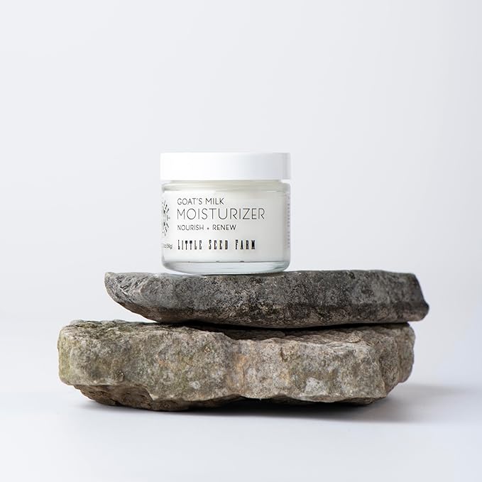 Little Seed Farm Goat's Milk Face Moisturizer - All Natural, Organic Moisturizer Face Cream - 2.0 Ounce
