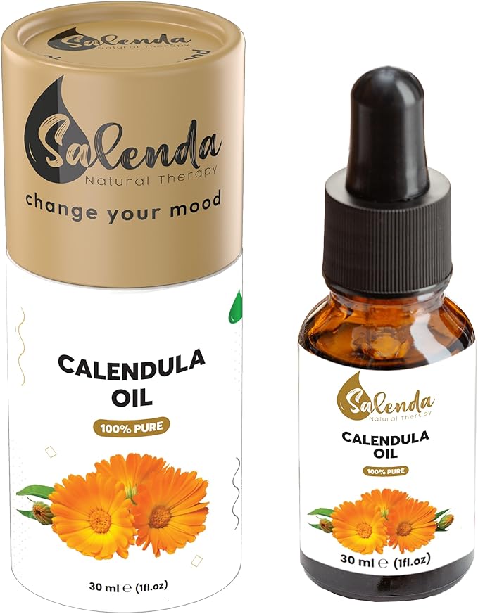 Calendula Oil, Calendula Oil for Skin, Fragrance Oils for Candle Making, 100% Pure & Natural, 1 Fl Oz (30 ml)