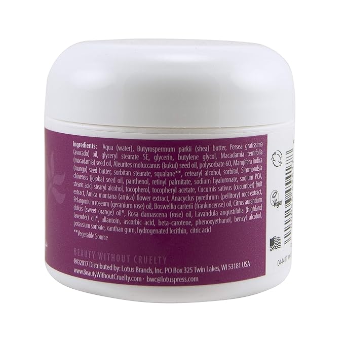Beauty without Cruelty Maximum Moisture Cream, 2 Ounce