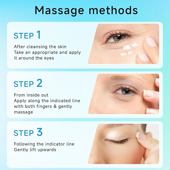 Retinol Eye Cream - Eye Cream for Dark Circles, Puffiness, Anti Aging, with Peptides, Caffeine, Hyaluronic Acid, Reduces Bags, Dark Circles Under Eye Treatment, Smooths Wrinkles & Fine Lines, 1 fl. oz