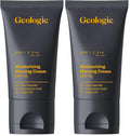 Geologie Moisturizing Face Cream with SPF 15 | Daily Hydrating Cream with Hyaluronic Acid & Niacinamide | Lightweight | For Men & Women (Pack of 2)