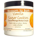 Blossom to Bath Vanilla Sugar Cookies Cocoa Mango Body Cream (8 Ounce) - Signature Fragrance - Feels Like A Lotion And Works Like A Butter with a Mouth Watering Bakery Scent
