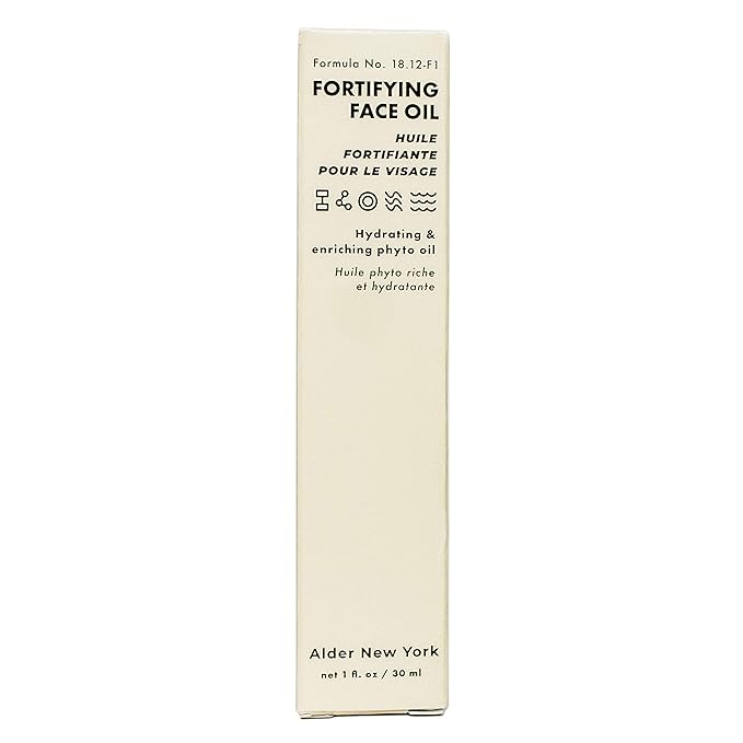 Alder New York Fortifying Face Oil- Hydrates & Enriches with Plant Squalane & Jojoba Oil