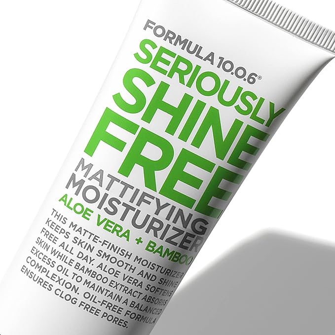 FORMULA 10.0.6 2 pack Seriously Shine Free Mattifying Moisturizer 2.54 fl oz (75ml)