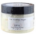 TSA Handmade Whipped Mango Love Body Butter Cream, Luxury Body Lotion for Dry Skin, Daily Moisturizing Shea Butter, Sunflower Oil, Mothers, Fathers, Women, Men, Teens, 3.5 oz Jar