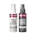 Ruby Kisses Never Touch Up Matte Finish Setting Spray 1.69 Fl Oz (Value Set)