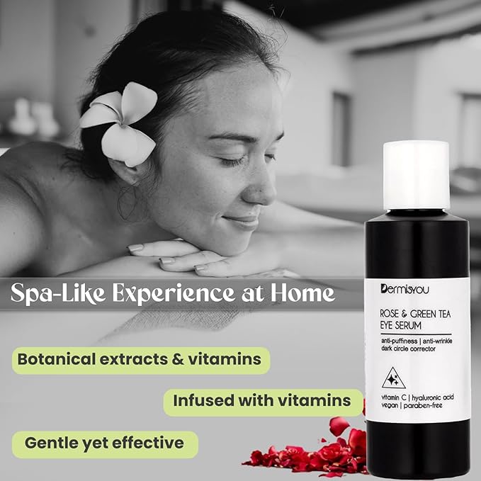 Eye Serum with Rose & Green Tea 1.33 oz