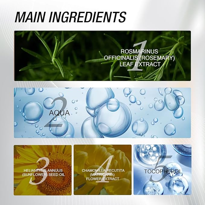 Rosemary Vitamin E Cleansing Oil For Pores, Plant-Based Makeup Remover Deep Cleanses And Nourishes Skin.120ml.