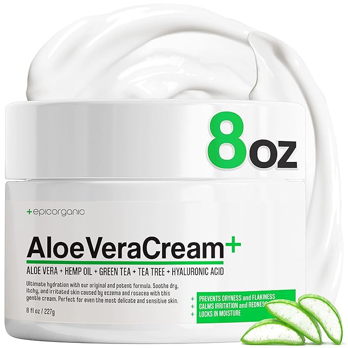 Aloe Vera Moisturizing Face and Body Cream