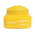 Nectar Life Exfoliating Sugar Scrub, Moisturizing Body Scrub with Coconut Oil & Shea Butter, Pre Shave Exfoliator (8 Ounce, Lemon)