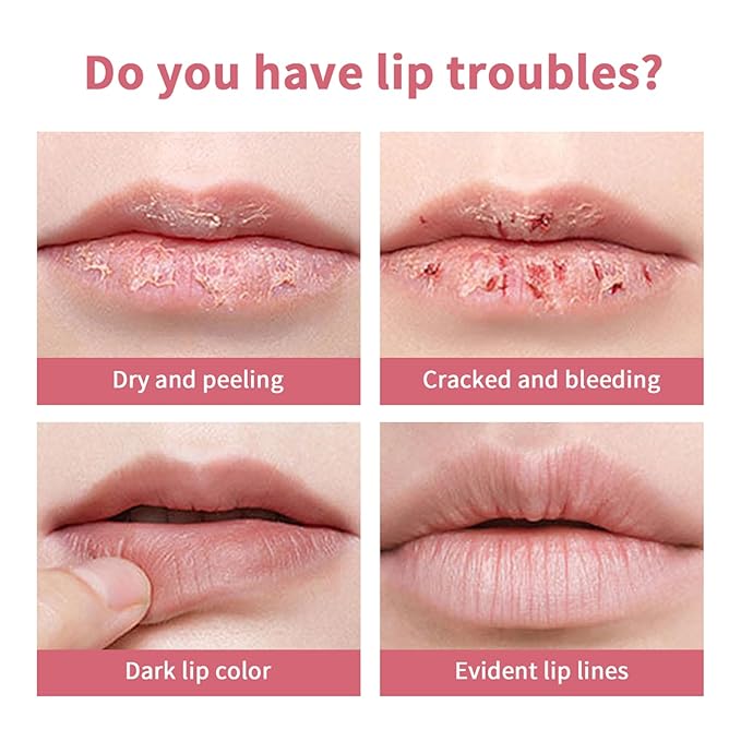 BAISEN DIARY Pink Honey Lipstick Tinted Lip Balm - Sheer Hydrating Lipstick for All Skin Tones - Moisturizing Lip Color, Nourishing Lip Balm with Natural Black Cherry Tint
