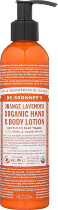 Dr. Bronner's, Lotion Orange Lavender Organic, 8 Fl Oz