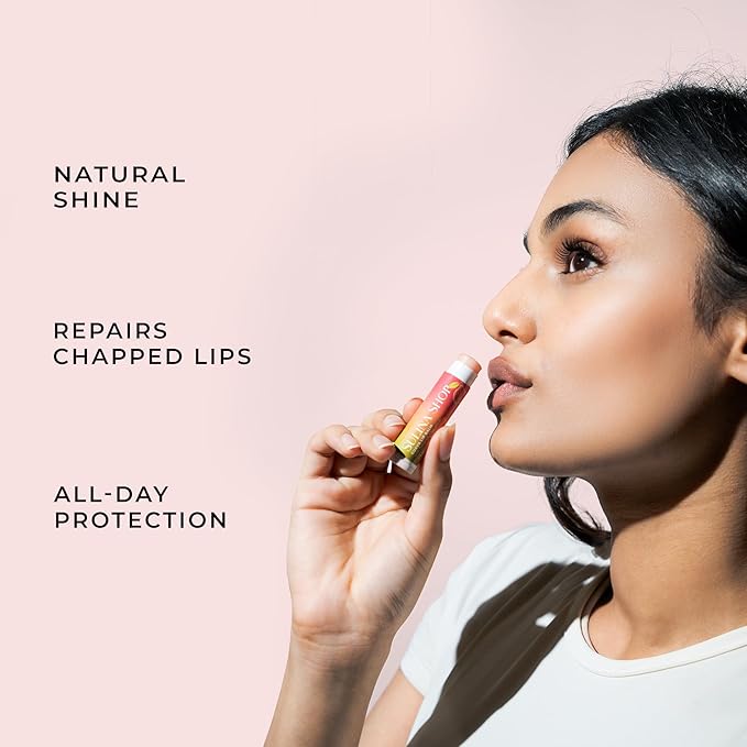 Guava Lip Balm Hydrating for Dry, Cracked Lips, Beeswax Lip Moisturizer Stick, Soothe Dryness, Restores Smoothness & Barrier Protection, Natural & Instant Moisture, Sweet Lip Therapy - 0.15 Fl oz